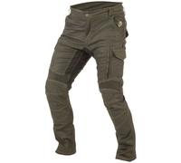 Trilobite Acid Scrambler Doublelayer Motorcycle Jeans, green-brown, size 32 42 for Men