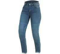 Trilobite Downtown Ladies Motorcycle Jeans, blue, size 28 32 for Women
