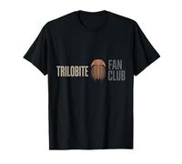 Trilobite Enthusiast Vintage Circle Logo Fossil Club Design T-Shirt