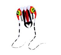 Trilobite Kite for Kids and Adults, 33.46 Inch Wide Flying Dinosaur Kite with 98.43 Ft Line, Ready to Fly Beach Park Yard Game for Boys Girls