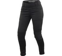 Trilobite Motorradhose Leggings Damen Skinny-Fit Schwarz