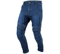 Trilobite Parado AAAA Doublelayer Slim Motorcycle Jeans, blue, size 30 32 for Men