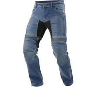 Trilobite Parado Double Layer Blue Slim Fit CE AAA Men's Motorcycle Jeans with Tri-Stretcher Pro and Protectors, 34/34