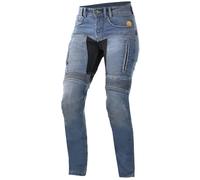Trilobite Parado Doublelayer Slim Ladies Motorcycle Jeans, blue, size 34/34