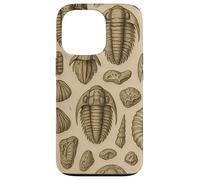 Trilobites Fossils and Rocks Pattern for Fossil Hunters Case for iPhone 13 Pro
