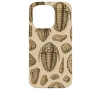 Trilobites Fossils and Rocks Pattern for Fossil Hunters Case for iPhone 15 Pro