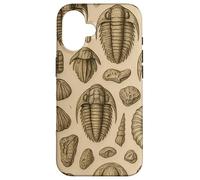 Trilobites Fossils and Rocks Pattern for Fossil Hunters Case for iPhone 16