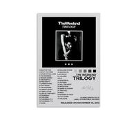 Trilogy by The WeekndAlbum Poster Art Decoration Wall Poster Interior Poster Printing Decoration Bar Restaurant Decoration Aesthetics Poster Living Room Poster12x18inch(30x45cm) Unframe-style-17