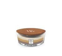 Woodwick Trilogy Ellipse Jar Scented Candle Cafe Sweets or Fruits of Summer,453g