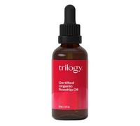 Trilogy Certified Organic Rosehip Oil - Pure Cold-Pressed Rosehip Seed Oil for Scars, Stretch Marks, Fine Lines and Wrinkles, With Omega 3, 6 and 9 for All Skin Types, USDA Certified, 45ml