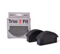 Trim 2 Fit Replacement Rubber Ladder Feet - cut to size for your extension ladder - 2 Sets