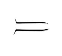 Trim Cover For 1992-1998 BMW E36 Headlight Eyebrows Trim Auto Styling Exterior Decoration Accessories Lamp Stickers(Piano black)