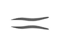 Trim Cover For Lexus IS250 & IS300 2006-2012 Carbon Fiber Headlight Brow Trim Front Exterior Car Styling Accessory Lamp Stickers