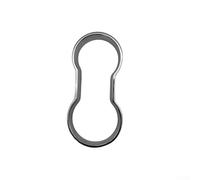 Trim Cover for Water Cup in For Opel For Mokka 2013-2018 Made with Scratch Resistant ABS Plastic to Maintain Shine and After Repeated Contact