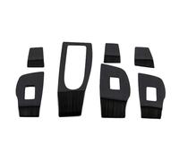 Trim Cover Interior For Mazda For CX-30 For CX30 2020 2021 Steel Black Interior Middle Panel Center Control Cover Trims Car Accessories Molding Garnish LHD(10)