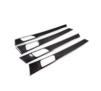 Trim Cover Interior for Panamera for 971 2017 2018 2019 2020 2021 Real Carbon Fiber Car Door Inside Panel Decorate Cover Sticker Car Interior Accessories(Carbon Fiber)