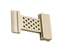 Trim Fitting Tapping Block Nylon 4 Slot Striking Guide with Open Lattice Center for Panel Positioning and Install Work