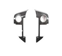 Trim Interior Decoration Strip For Land For Rover For Discovery 4 LR4 For RR For Sport 2010-2013 For Freelander 2 2013-2015 Steering Wheel Cover Trim Stickers Car Molding Strip(Black wood Grain)