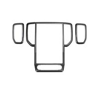 Trim Interior For For Ranger T9 2023 2024 Carbon Fiber Look Car Interior Cover Trim Panel Decoration Car Interior Decoration(Wheel Steering)