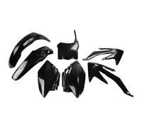 Trim Kit 7-piece UFO PLAST trim kit plastic black for Honda CRF R 450ccm Yr.2008