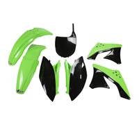Trim Kit 7-piece UFO PLAST trim kit plastic green/black