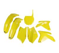 Trim Kit 7-piece UFO PLAST trim kit plastic light yellow OEM 01-26