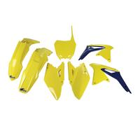 Trim Kit 7-piece UFO PLAST trim kit plastic light yellow OEM 01-26