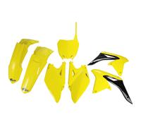 Trim Kit 7-piece UFO PLAST trim kit plastic light yellow OEM 01-26
