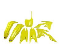 Plastic Fairing Kit Suzuki RMZ 250 2019 - 2023 RMZ 450 2018 - 2023 Yellow Ufo