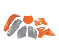 Trim Kit 7-piece UFO PLAST trim kit plastic orange/ grey