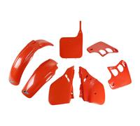 Ufo Honda Cr 125 1989-1990 Hokit098-121 Plastics Kit Orange