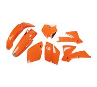 Trim Kit 7-piece UFO PLAST trim kit plastic orange OEM