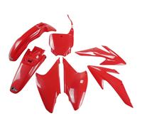 Trim Kit 7-piece UFO PLAST trim kit plastic red OEM 00-26