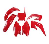 Trim Kit 7-piece UFO PLAST trim kit plastic red OEM 00-26