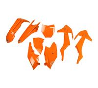 Trim Kit 8-piece UFO PLAST trim kit plastic orange OEM