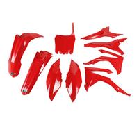 Trim Kit 9-piece UFO PLAST trim kit plastic red OEM 00-26