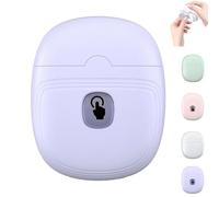 Trim Master Pro Nail Trimmer, Niffties TrimMaster Pro Clippers, 3-in-1 Automatic Nail Trimmer with LED Light & Nails Scraps Storage, Rechargeable Type-C for Kids Teenager Adults (Purple)