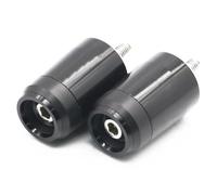 Trim Pads Motorcycle Falling Protection Universal 7/8''22mm CNC Handle Bar Grip Ends Cover Cap Plugs For R1200RT(Black)