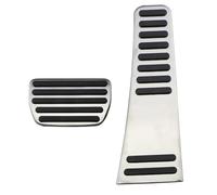 trim parts Car Accelerator Gas Brake Foot Rest Pedal Cover Stainless Steel Accessories For Volvo XC90 2017 2018 2019 2020 2021(2Pcs AT)