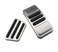 trim parts Car Gas Accelerator Brake Foot Rest Pedal Cover Pad Stainless Steel Accessories For Ford For Mustang 2015-2022(2Pcs AT)