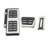 trim parts Car Gas Brake Foot Rest Pads Pedal Cover Interior Accessories For VW For Passat B8 For Variant 2016-2023(AT with rest)