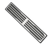 trim parts Stainless Steel Car Foot Rest AT Pedals Cover For Jaguar XE XF E-Pace F Pace 2016-2019 LHD Accessories(Style 1)