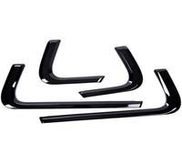 Trim Rear Air Car Inner Door Decoration Strip Trim for land for range for rover for sport 2014-2019(Black)