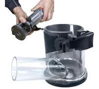 Trim Router Base for Woodworking,Router Cover for Carpenters Router,Trimmer Cover Cap,For Hollow Saving Engraving Traforad Sloid Workshop