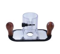 Trim Router | Transparent Compact Router Plunge Base,Grooving Router Bits for Craft Enthusiasts Carving Stamping Lettering