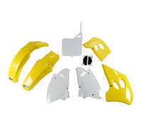 Trim Set UFO PLAST 7-piece plastic yellow/ white