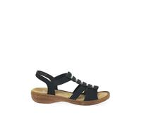 Rieker Trim Womens Sling Back Sandals 3.5 UK Pacific