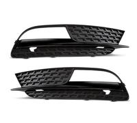 Trim strips Compatible With For A5 2012 2013 2014 2015 2016 Car Front Bumper Fog Light Lamp Grille OEM:8T0807681H 8T0807682H