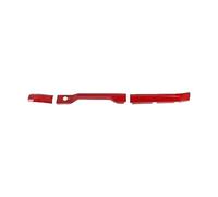 Trim strips For Bronco 2021 2022 2023 2024 Car Center Console Panel Trim Strip Decoration Cover(Red)