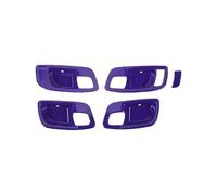 Trim strips For Dodge For Charger For Chrysler 300C 2011-2022 Car Inner Door Handle Decoration Cover Stickers(Purple)